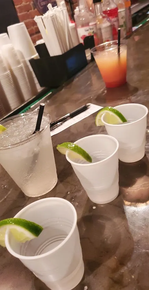 Moscow Mule and House Tequila Shots