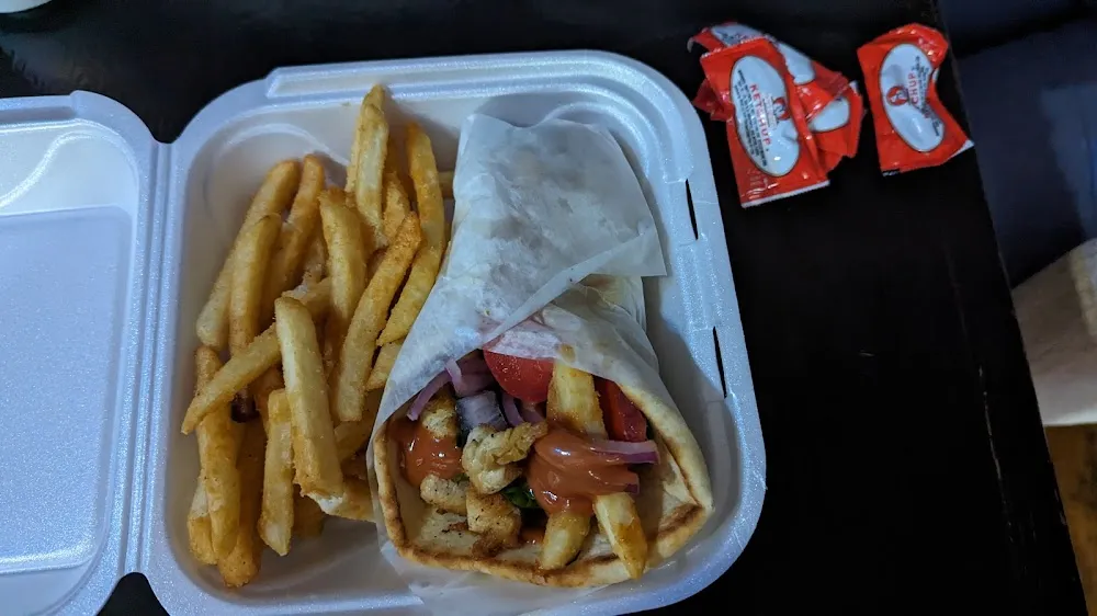 Nefelies Pita with Fries